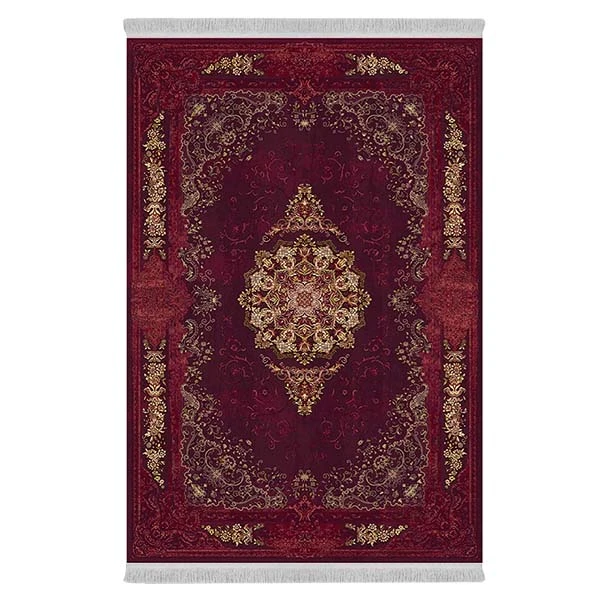 فرش پارچه‌ای دفه مدل فرشینه طرح مدرن کد 311