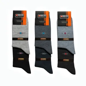 جوراب ساق بلند مردانه سیرداش مدل 129 بسته 6 عددی