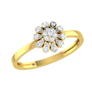 انگشتر نقره زنانه ژابیز کد 070