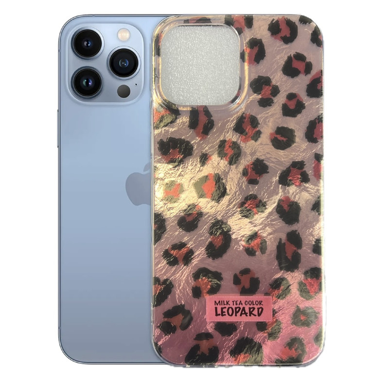 کاور طرح پلنگی مناسب برای گوشی موبایل اپل iPhone 13 Pro Max