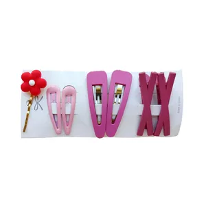 ست گیره و سنجاق مو دخترانه مدل FASHION  مجموعه 7 عددی