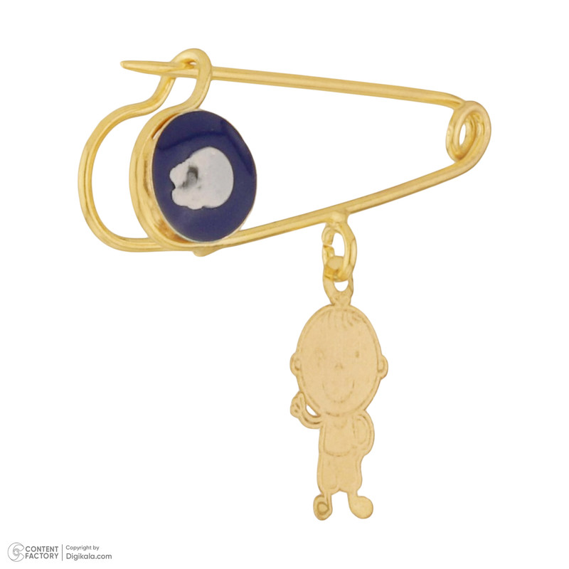 سنجاق سینه طلا 18 عیار گلدم مدل PE-1310022