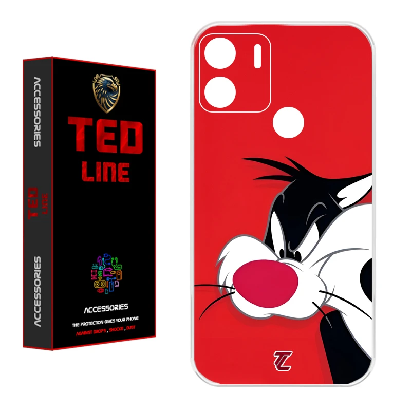 کاور تدلاین طرح کارتون سیلوستر کد 1221 مناسب برای گوشی موبایل شیائومی Redmi A1 Plus / A2 Plus / Poco C51