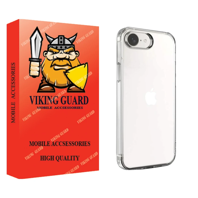 کاور وایکینگ قاب مدل ژله ای مناسب برای گوشی موبایل اپل iPhone 16e