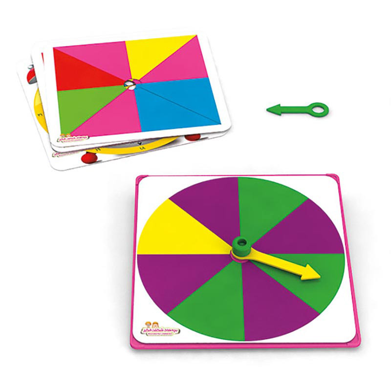 بازی آموزشی مدل صفحه چرخنده و ساعت هوش