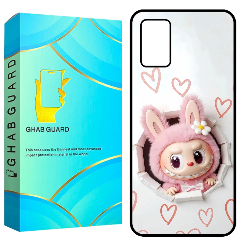 کاور قاب گارد طرح لبوبو مدل GCHPA03S مناسب برای گوشی موبایل سامسونگ Galaxy A02s / M02s / A03s 