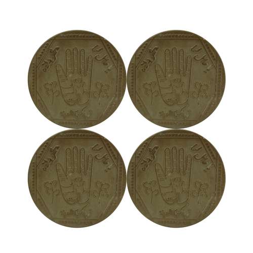 مهر نماز مدل تربت کربلا بسته 4 عددی