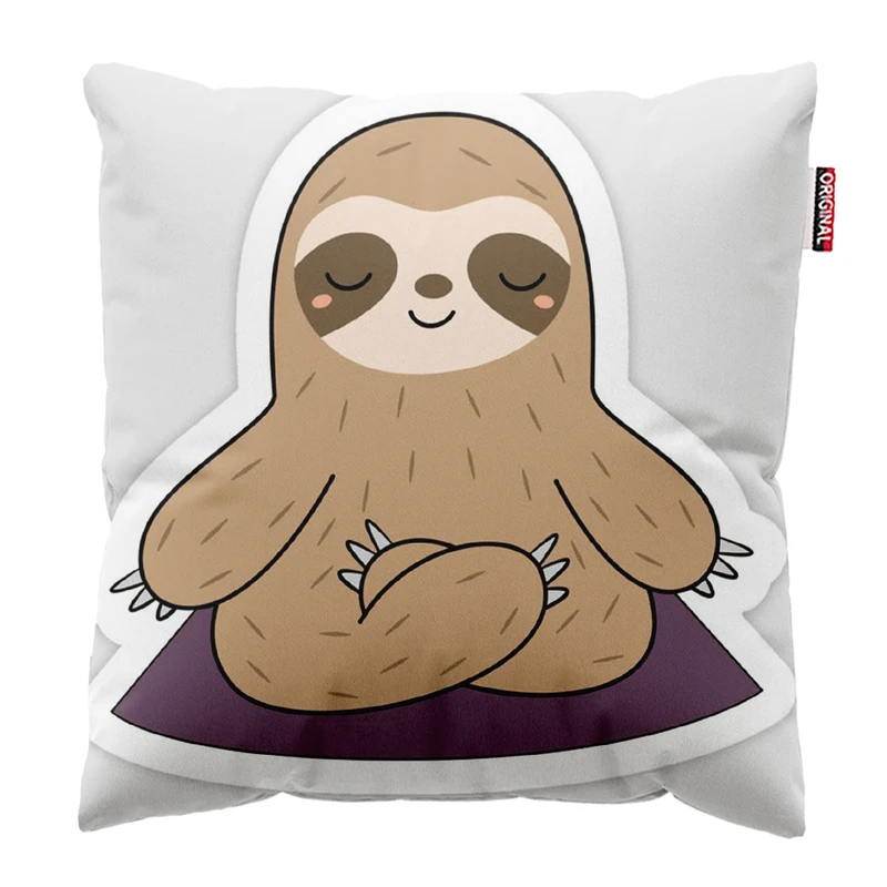 کوسن پاد آفرین مدل تنبل کیوت ناز کد 432 سایز 30*30 سانتی متر