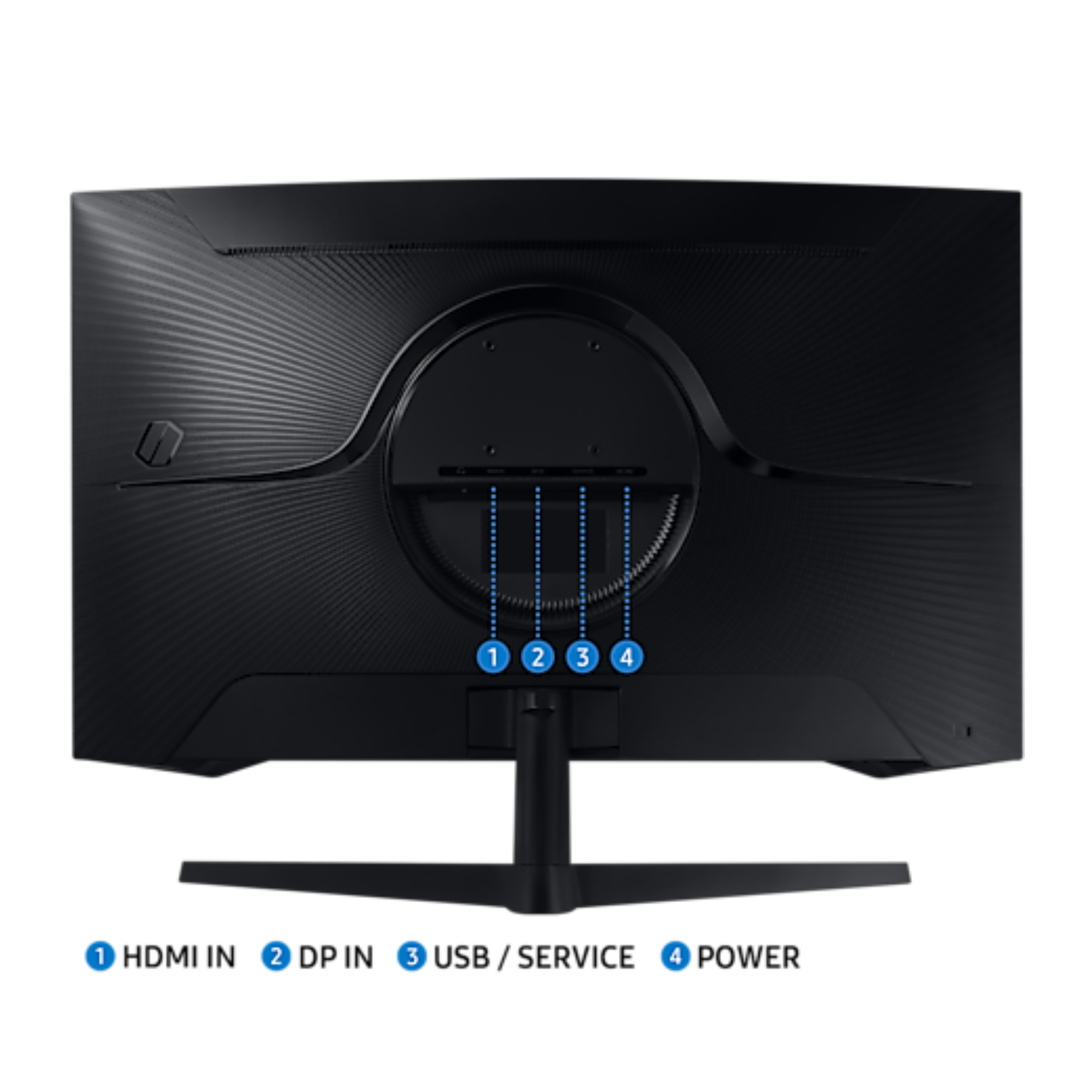 مانیتور مخصوص بازی خمیده سامسونگ مدل LS32CG552 سایز 32 اینچ