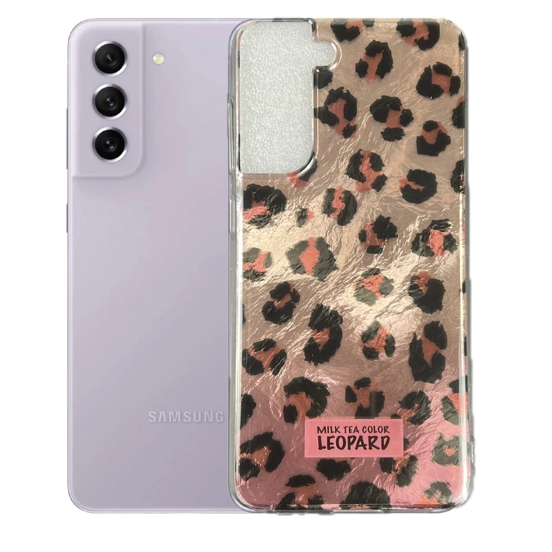 کاور طرح پلنگی مناسب برای گوشی موبایل سامسونگ Galaxy S21 FE