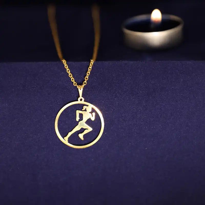 گردنبند طلا 18 عیار زنانه الن نار مدل 9703