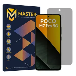Master Resistant model privacy screen protector suitable for Xiaomi Poco M7 Pro 5G mobile phone