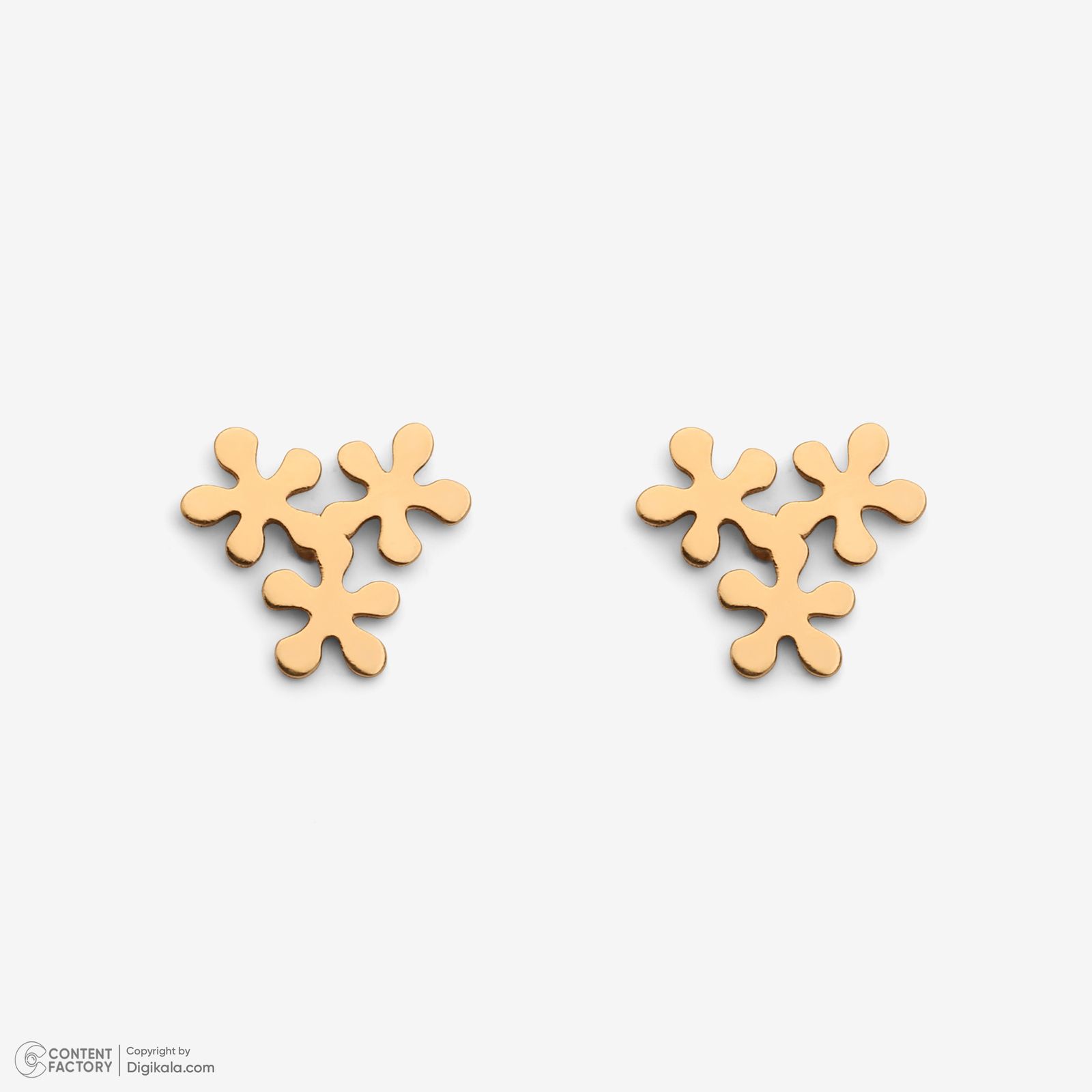 نیم ست طلا 18 عیار زنانه سایا گلد مدل گل دریایی ns12 -  - 2