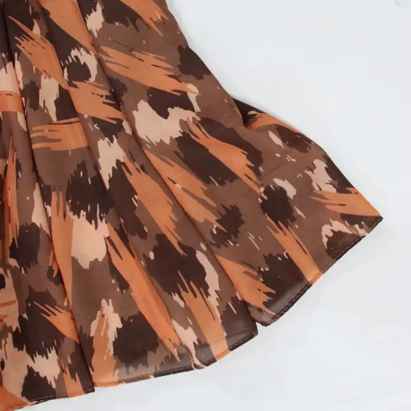 شال زنانه مدل نخی پلنگی کد 2791