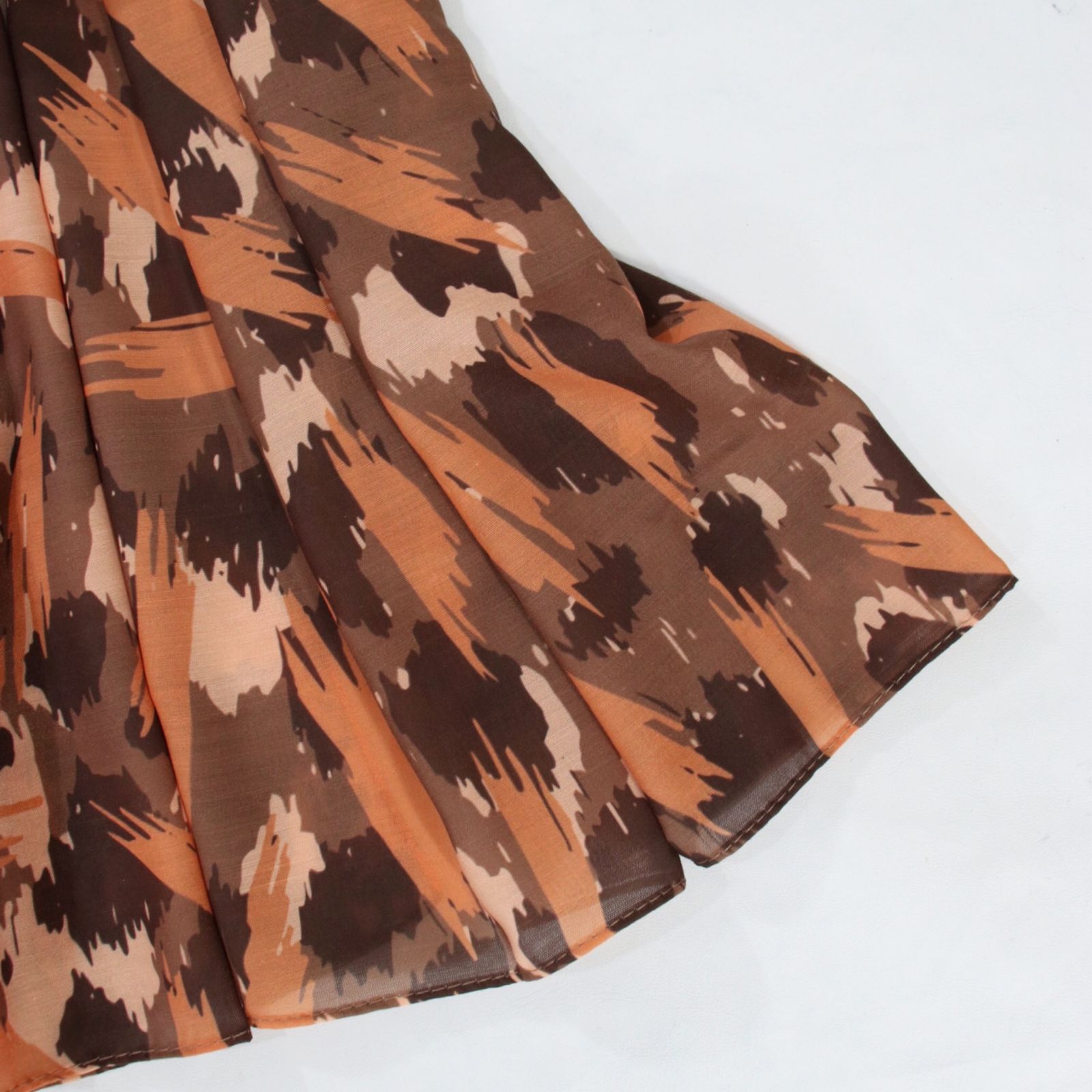 شال زنانه مدل نخی پلنگی کد 2791 - - 4