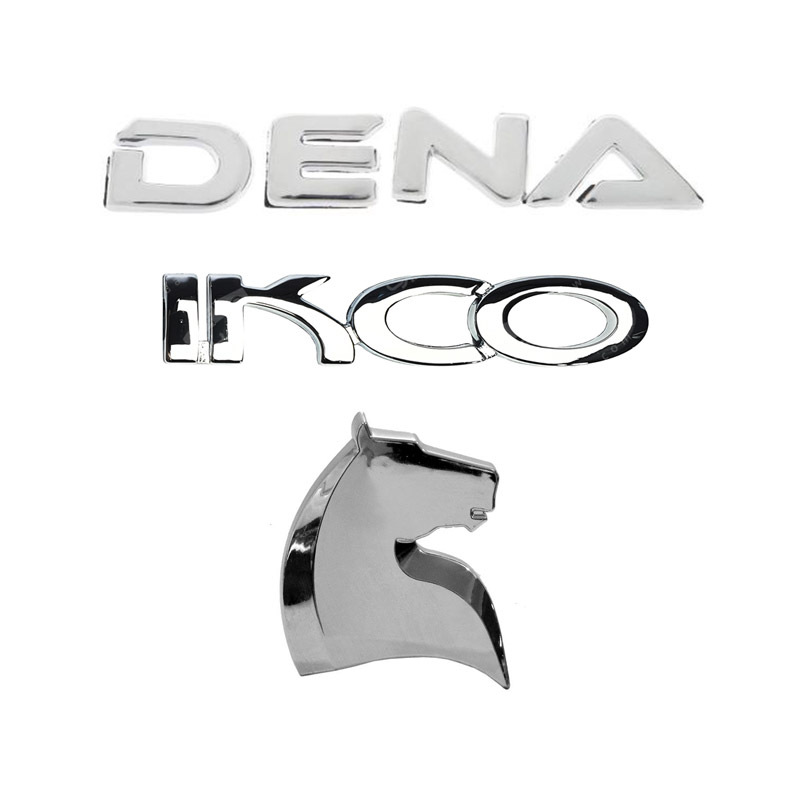 آرم صندوق عقب خودرو قطعه سازان کبیر مدل ARM-DENA-322 مناسب برای دنا مجموعه 3 عددی