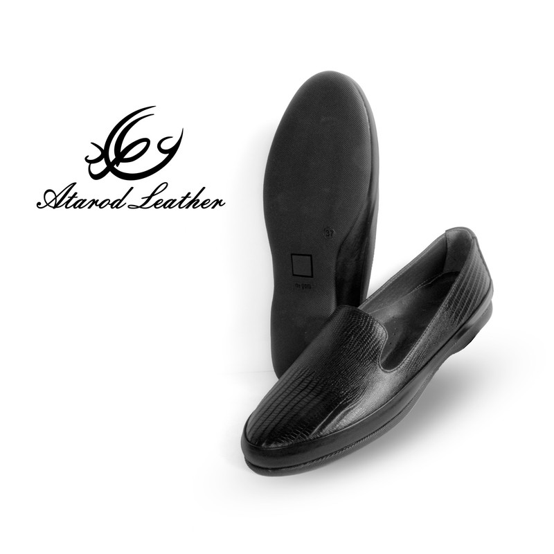 کفش زنانه چرم عطارد مدل چرم طبیعی کد SH172
