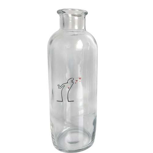 گلدان شیشه ای مدل v250 کد B1