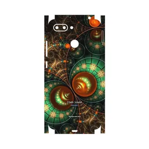 MAHOOT Mathematical Geometric Shape 3-FullSkin Cover Sticker for Xiaomi Redmi 6