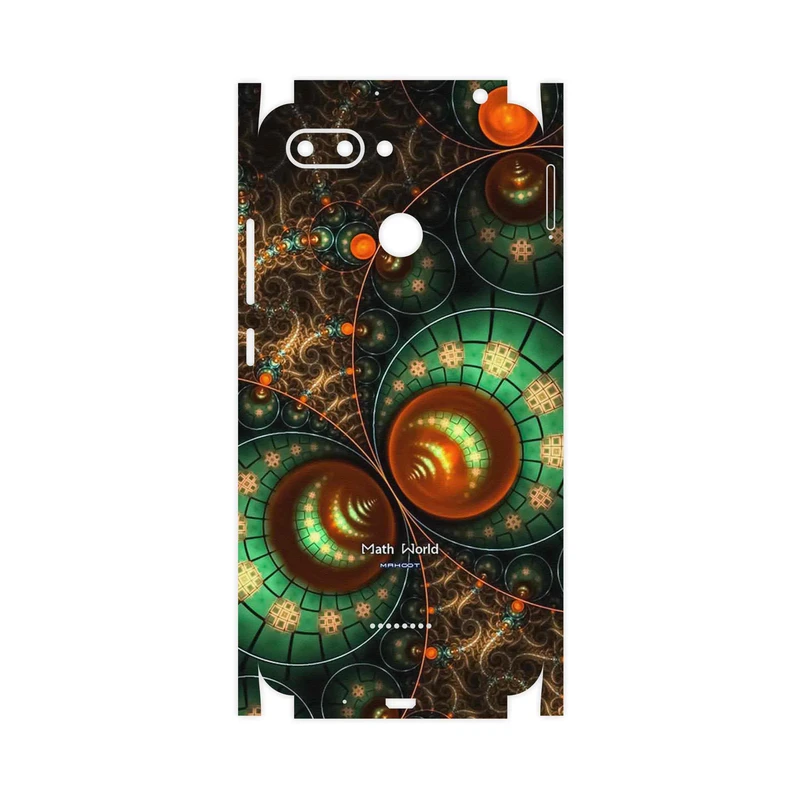 برچسب پوششی ماهوت مدل Mathematical Geometric Shape 3-FullSkin مناسب برای گوشی موبایل شیائومی Redmi 6