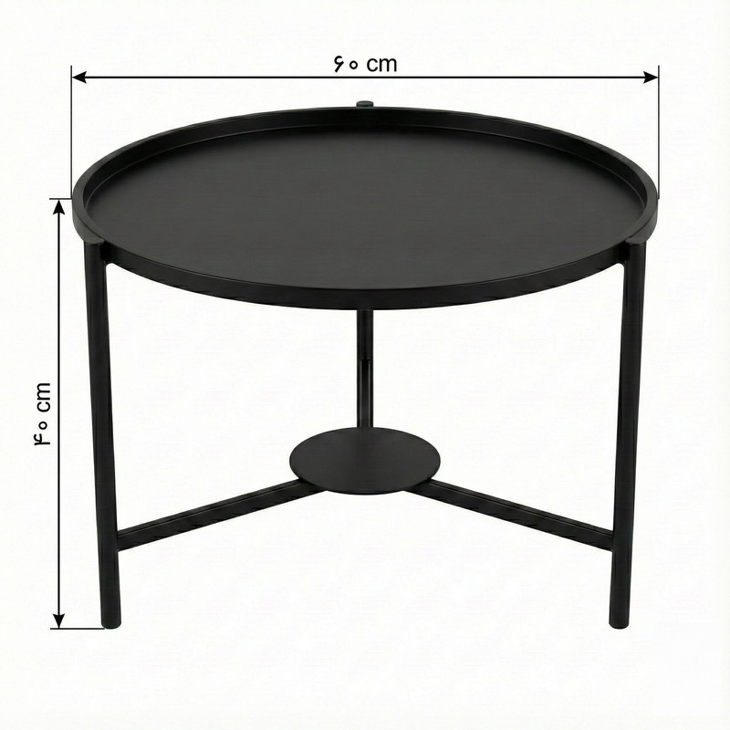 میز جلومبلی گرد مدل JM-24