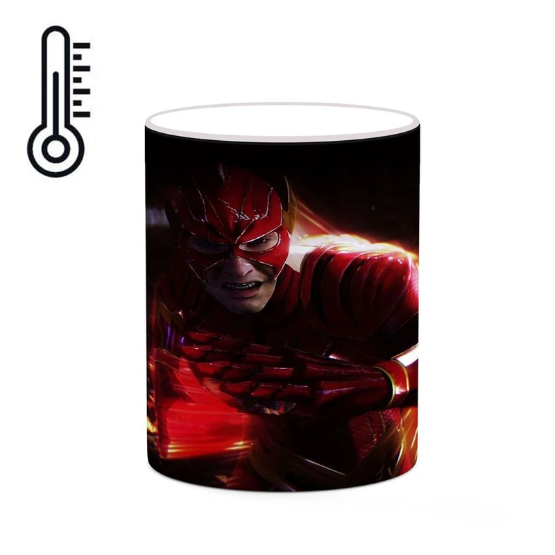 ماگ حرارتی کاکتی مدل فلش The Flash کد mgh40159