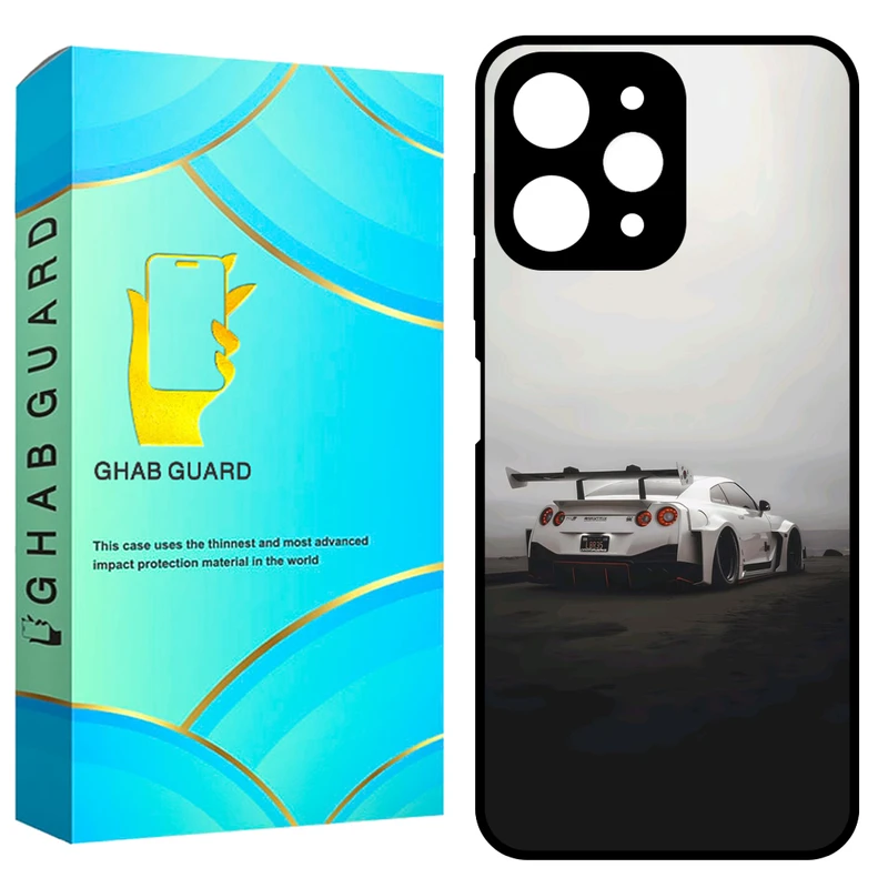 کاور قاب گارد طرح ماشین مدل GCHPN12 مناسب برای گوشی موبایل شیائومی Redmi Note 12 4G