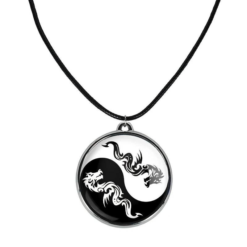 گردنبند خندالو مدل یین و یانگ کد 3052530526