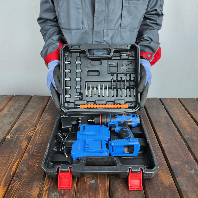 مجموعه 27 عددی دریل پیچ گوشتی شارژی کریتور کد AW34