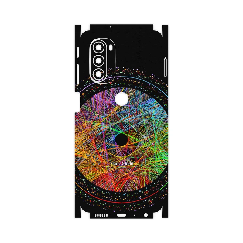 برچسب پوششی ماهوت مدل Mathematical Geometric Shape 2-FullSkin مناسب برای گوشی موبایل موتورولا Moto G51 5G