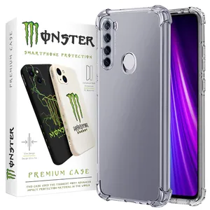 Monster QSM model cover suitable for Xiaomi Redmi Note 8 / Note 8 2021 mobile phone