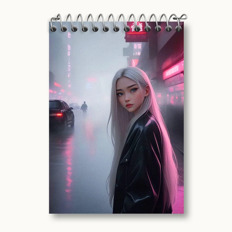 دفتر یادداشت 50 برگ خندالو طرح دخترانه کد N2585