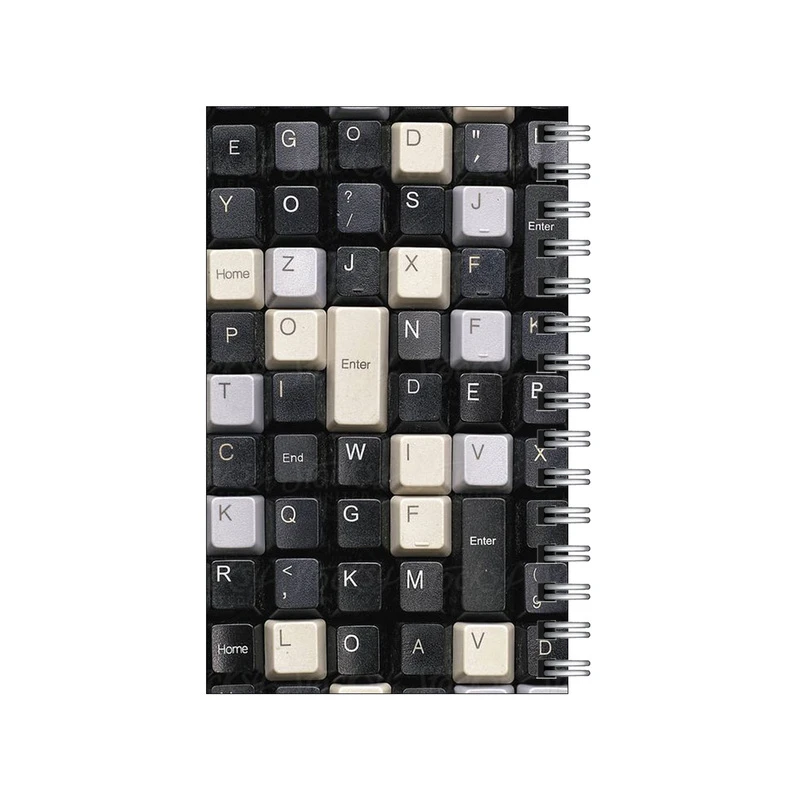 دفترچه یادداشت مدل to do list طرح کیبورد کد 7997663