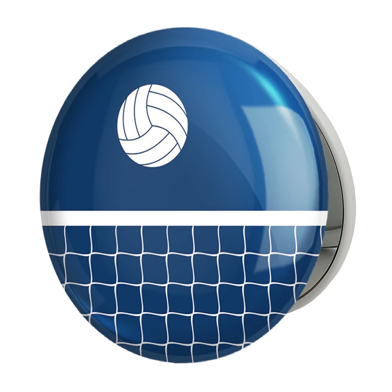 آینه جیبی خندالو طرح والیبال Volleyball مدل تاشو کد 26420 