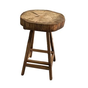 چهارپایه مدل چوبی 50 طرح شکاف طبیعی چوب
