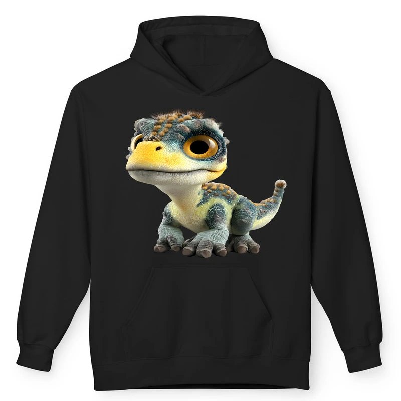 هودی مردانه پاد آفرین مدل بچه دایناسور کد 01