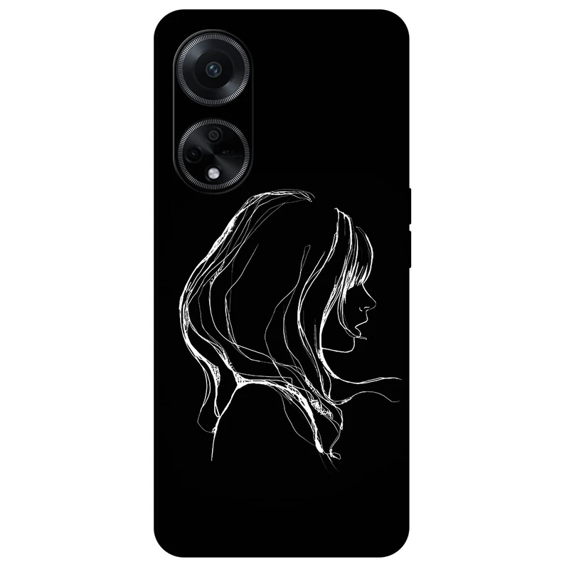 کاور مگافون طرح دخترانه مدل 7766 مناسب برای گوشی موبایل اوپو A98