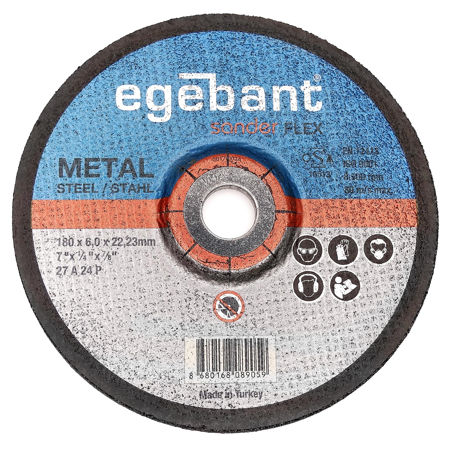 صفحه ساب آهن اگبانت مدل ART-Eg-180-20 مجموعه 20 عددی