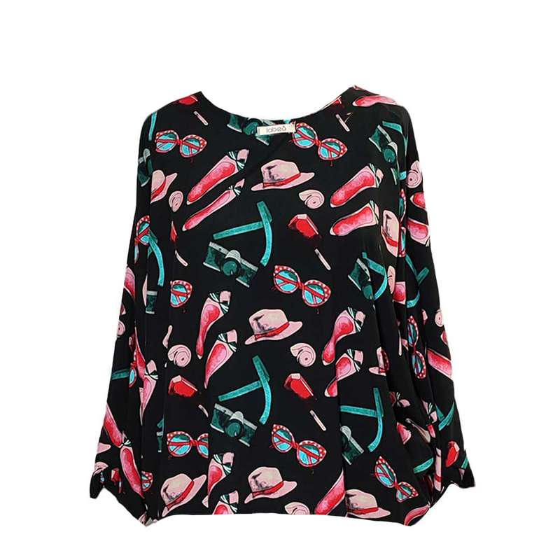 بلوز آستین بلند زنانه مدل نسترن کد 3