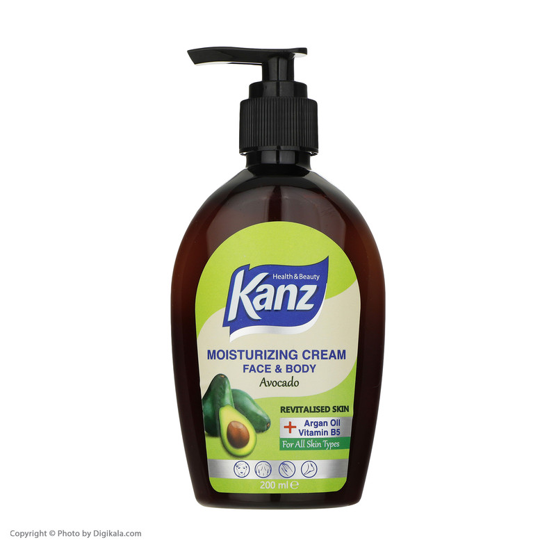 کرم مرطوب کننده کنز مدل Avocado حجم 200 میلی لیتر کرم مرطوب کننده کنز مدل Avocado حجم 200 میلی لیتر