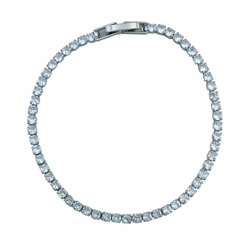 دستبند زنانه وای اس ایکس مدل تنیسی کد B4174 دستبند زنانه وای اس ایکس مدل تنیسی کد B4174