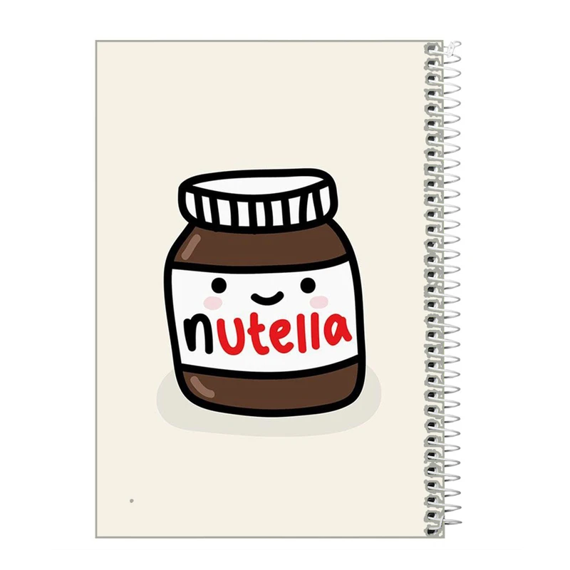 دفتر زبان 60 برگ طرح نوتلا کد z197