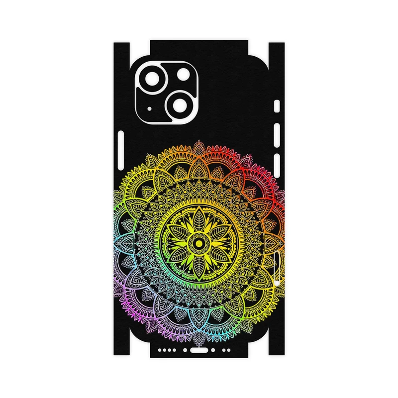 برچسب پوششی ماهوت مدل Mandala Design 4-FullSkin مناسب برای گوشی موبایل اپل iPhone 13 Mini