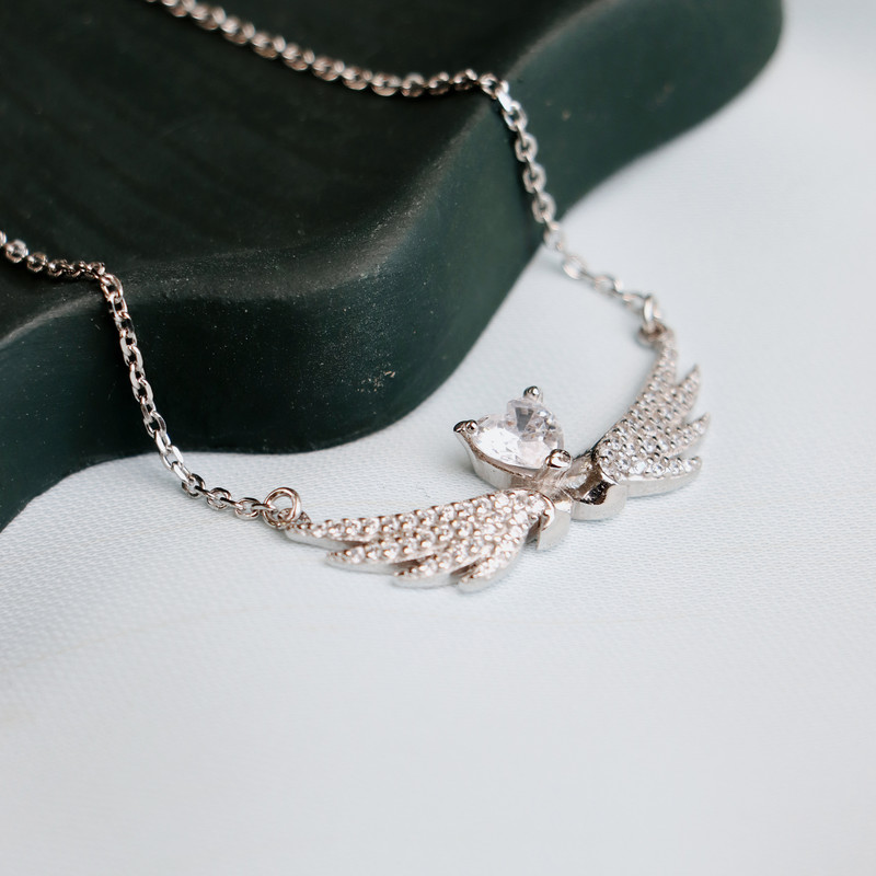 گردنبند نقره زنانه جی تی ای مدل جی نایس 121