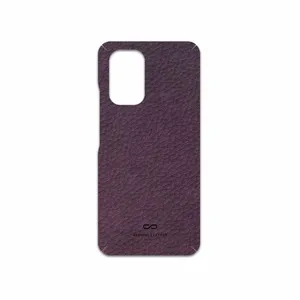 MAHOOT Purple-Leather Cover Sticker for Xiaomi Poco F3 5G