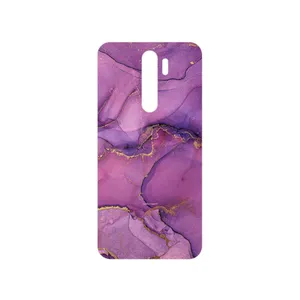 MAHOOT Purple Marble Cover Sticker for Xiaomi Redmi Note 8 Pro