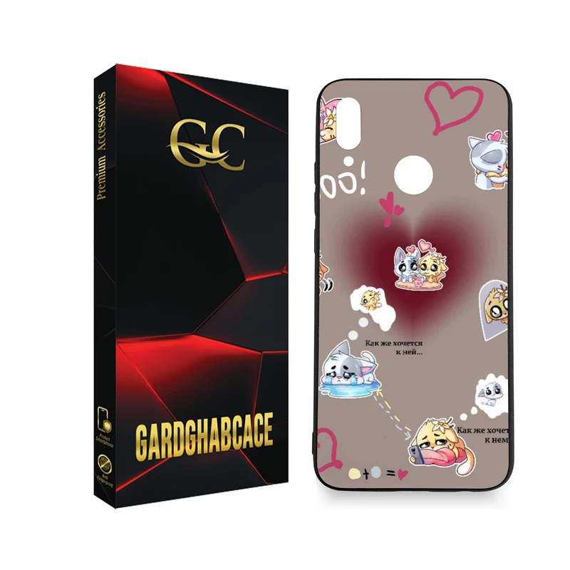 کاور گارد قاب کیس مدل دخترانه مناسب برای گوشی موبایل هوآوی Y7 2019 / Y7 Prime 2019