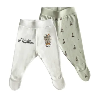 شلوار نوزادی جیکل مدل Jk902307-53 مجموعه 2 عددی