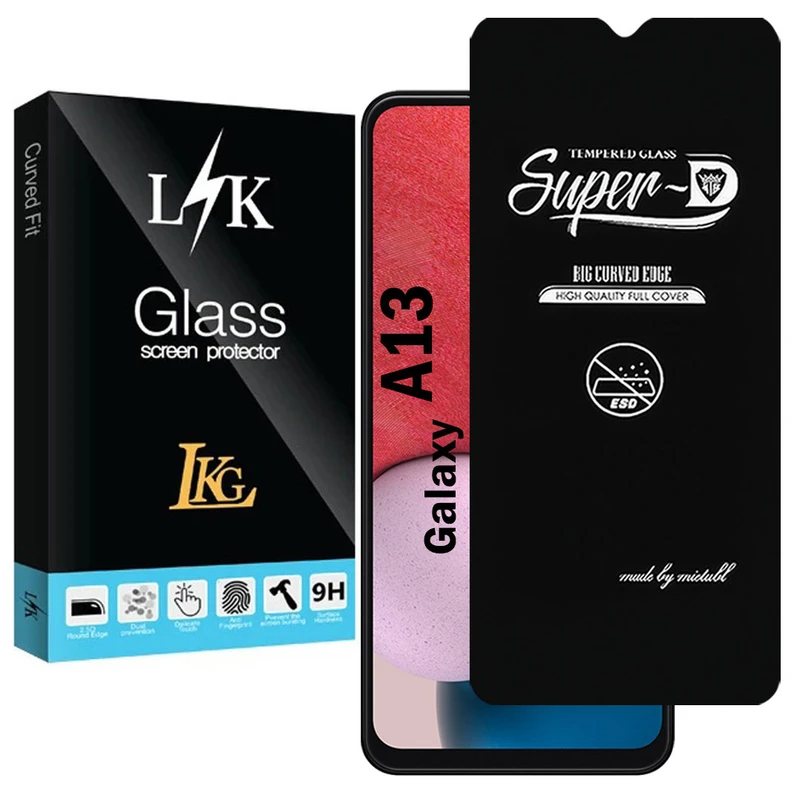 محافظ صفحه نمایش شیشه ای ال کا جی مدل SupD-Lk مناسب برای گوشی موبایل سامسونگ Galaxy A13