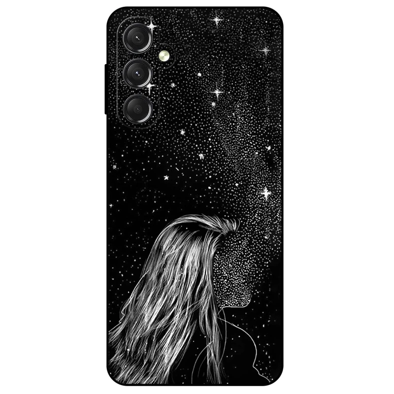 کاور مگافون طرح دخترانه مدل 8264 مناسب برای گوشی موبایل سامسونگ Galaxy A24 4G     